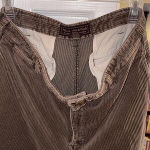 Abercrombie & Fitch Men's Tan Corduroy Trousers
